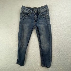 Silver Blue Jeans/ Size (6) Kids Small/ Cairo